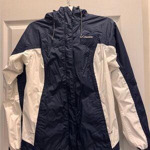Columbia White and Black Women's Jacket